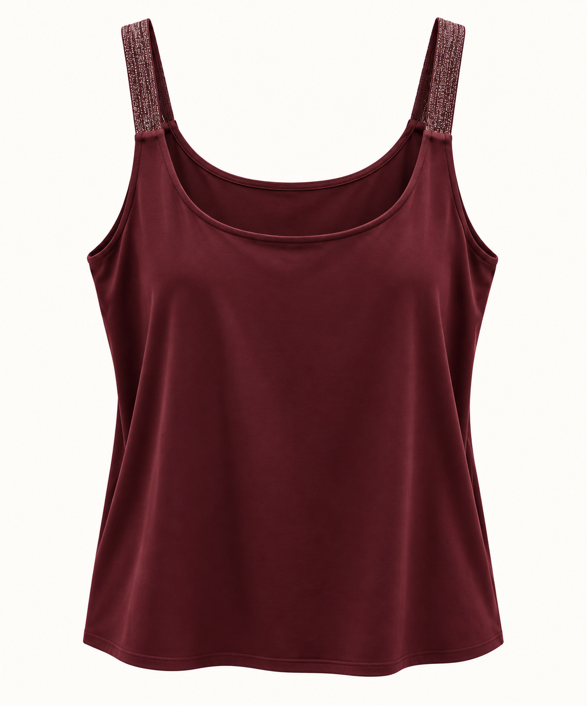 ESQUALO F26 30514 Singlet lurex straps