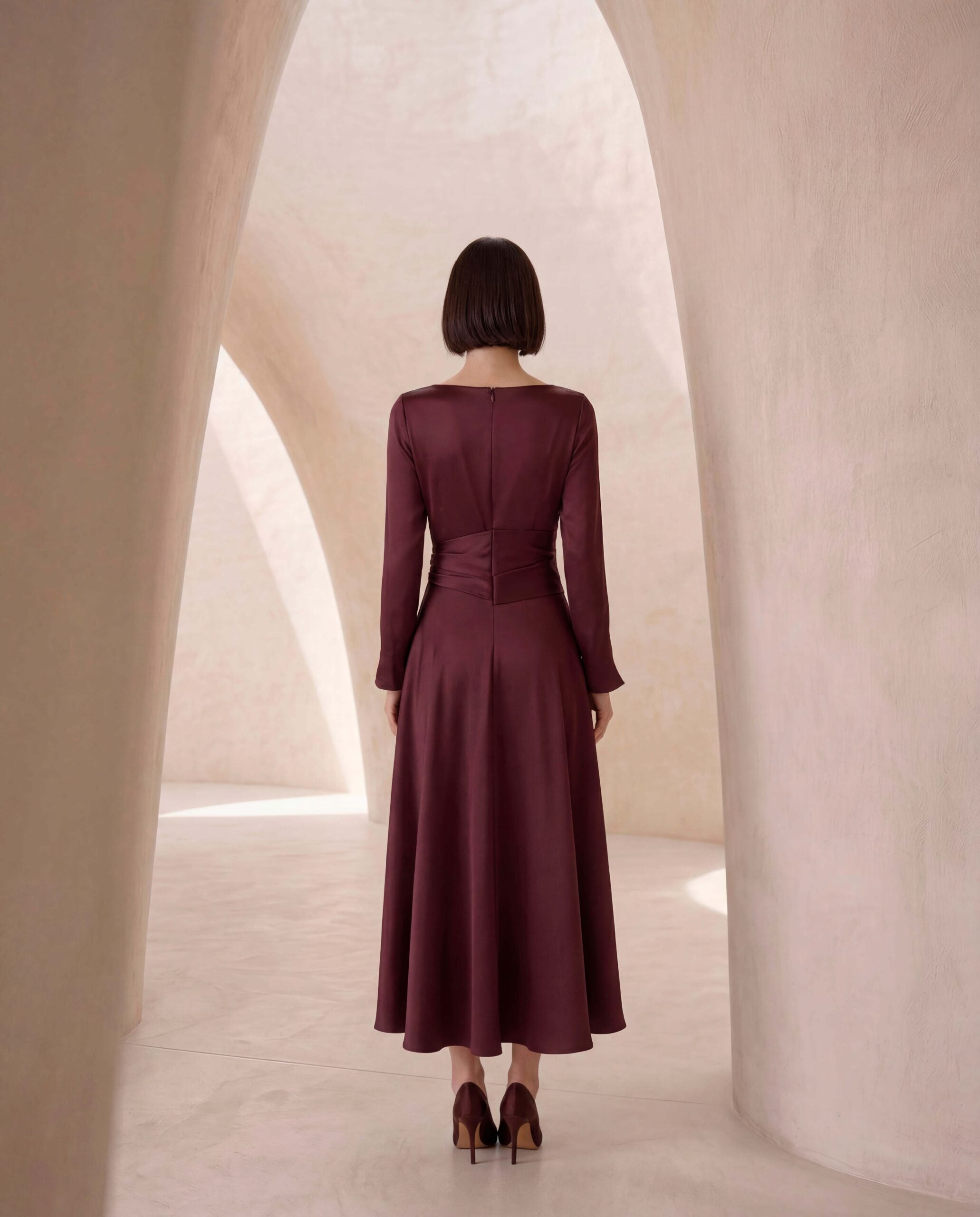 Carla Ruiz 53030 GRANA DRESS Purple