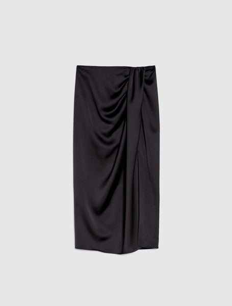 PENNYBLACK ROVIGO Draped satin skirt