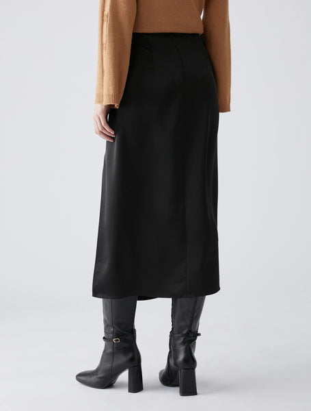 PENNYBLACK ROVIGO Draped satin skirt