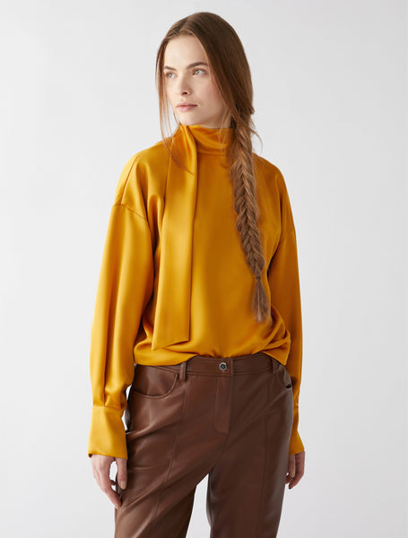 PENNYBLACK VASSALLO Wide-fit satin blouse