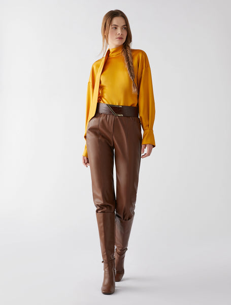 PENNYBLACK VASSALLO Wide-fit satin blouse