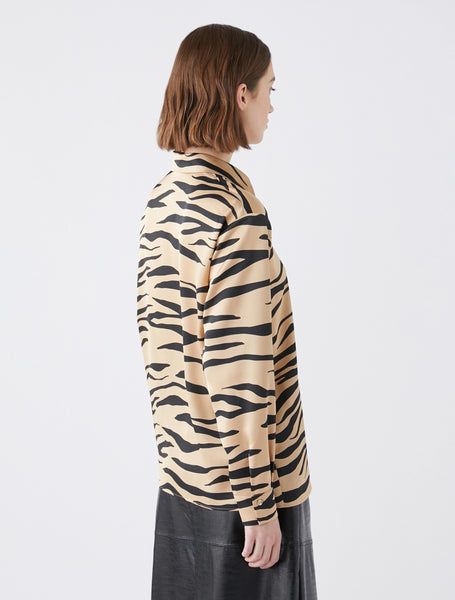 PENNYBLACK RILIEVI Printed Satin Shirt