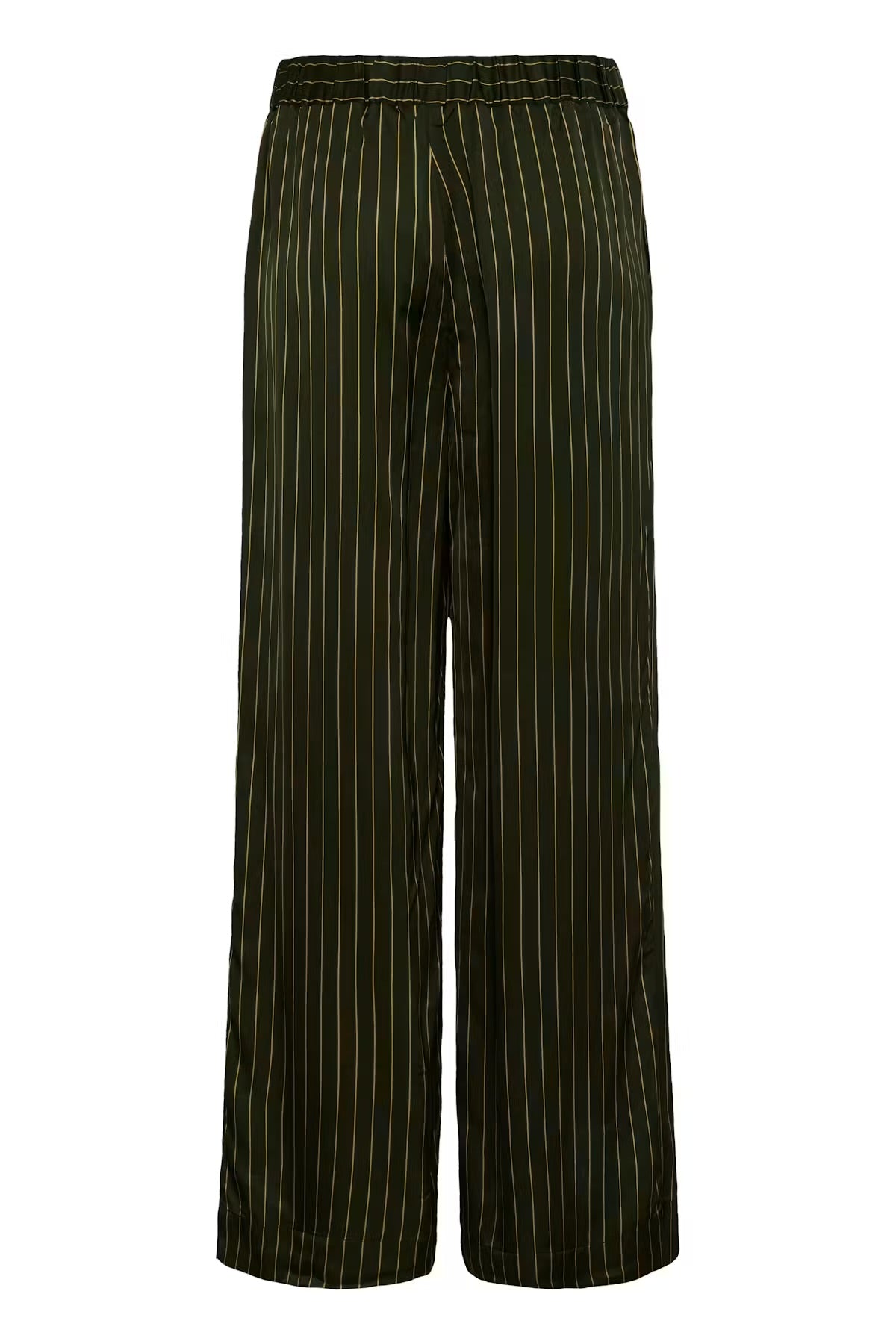 Soaked in luxury. SLCinna Trousers. Roisin Stripe / Green