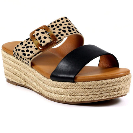 Ideal espadrille wedge Gold