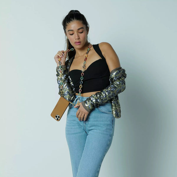 Cassy Phone Chain Multi