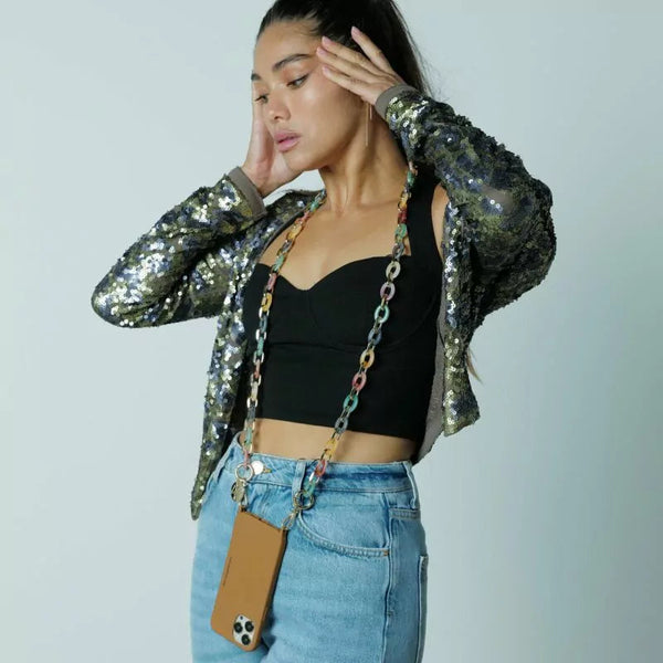 Cassy Phone Chain Multi