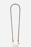 LOU Phone Chain Black and Silver