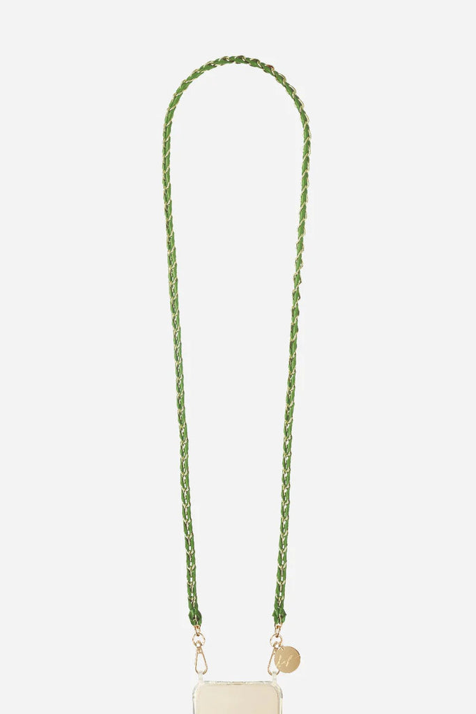 LOU Phone Chain Green