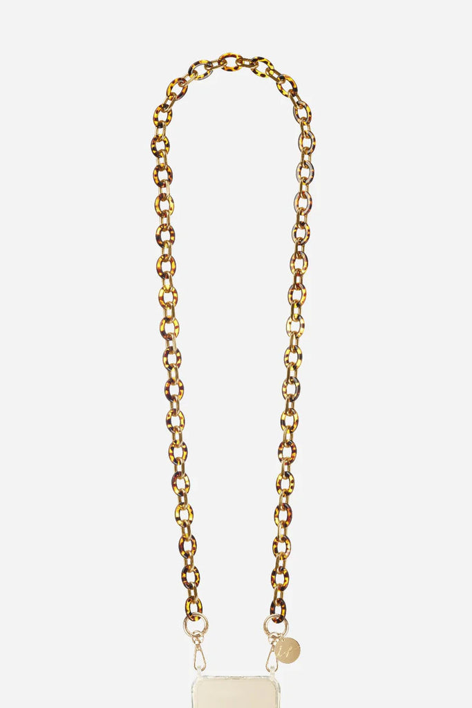 Cassy Phone Chain Brown