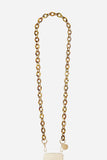 Cassy Phone Chain Brown