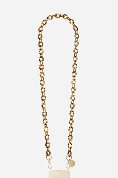 Cassy Phone Chain Brown