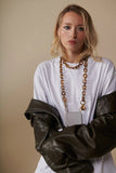 Cassy Phone Chain Brown