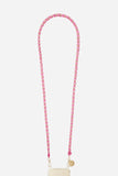 LOU Phone Chain Pink and Gold