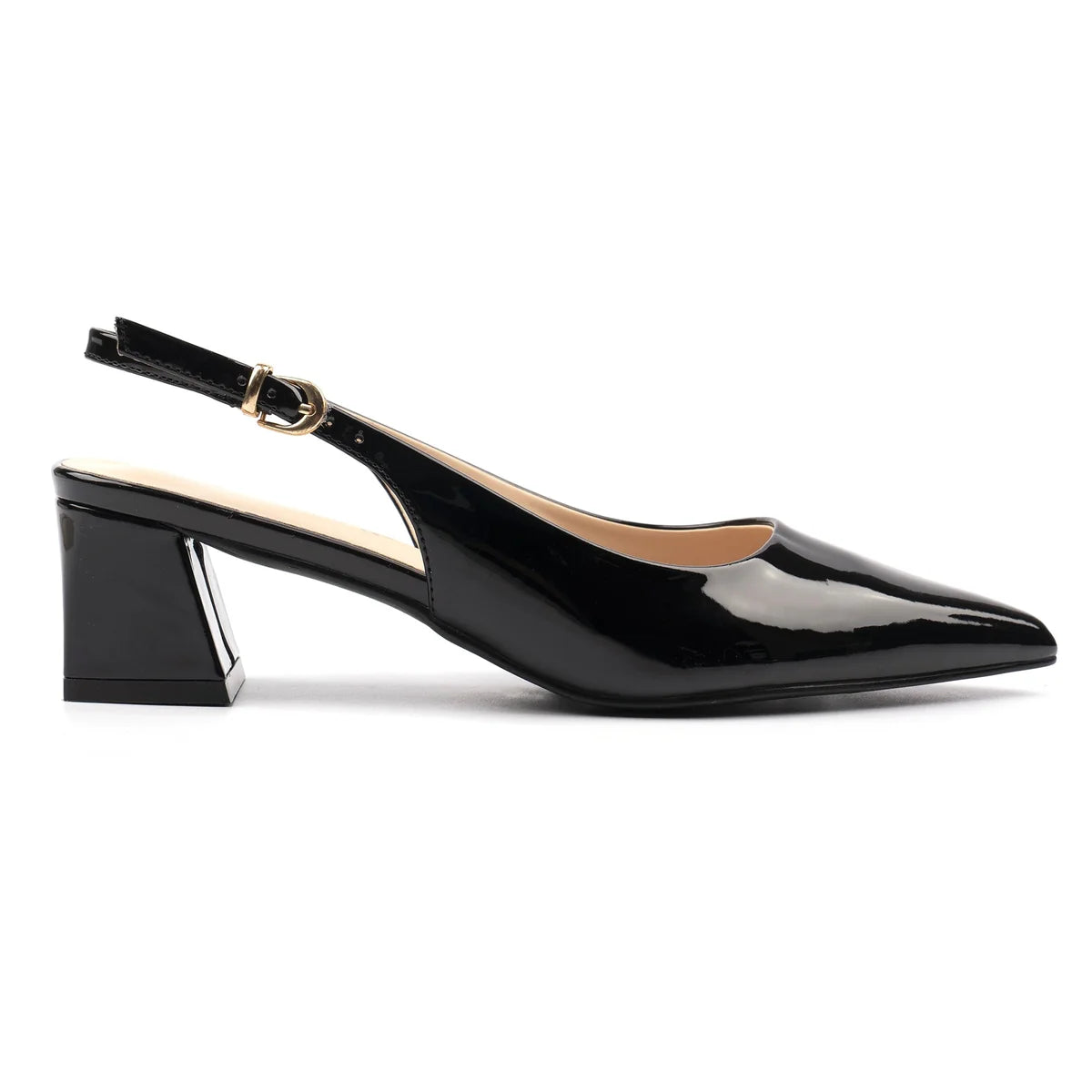 Lunar Nicola Slingback, block heel