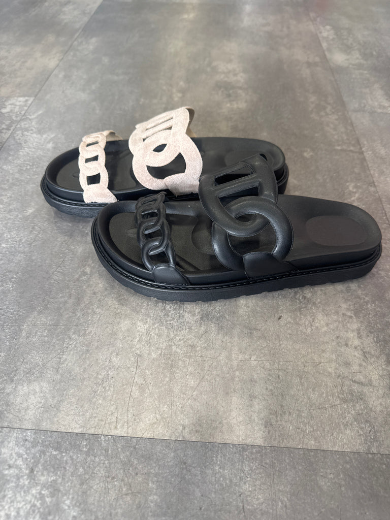 Bertie slip on  sandals