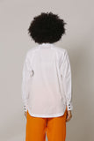BIZE 823 Asymmetric Poplin Shirt