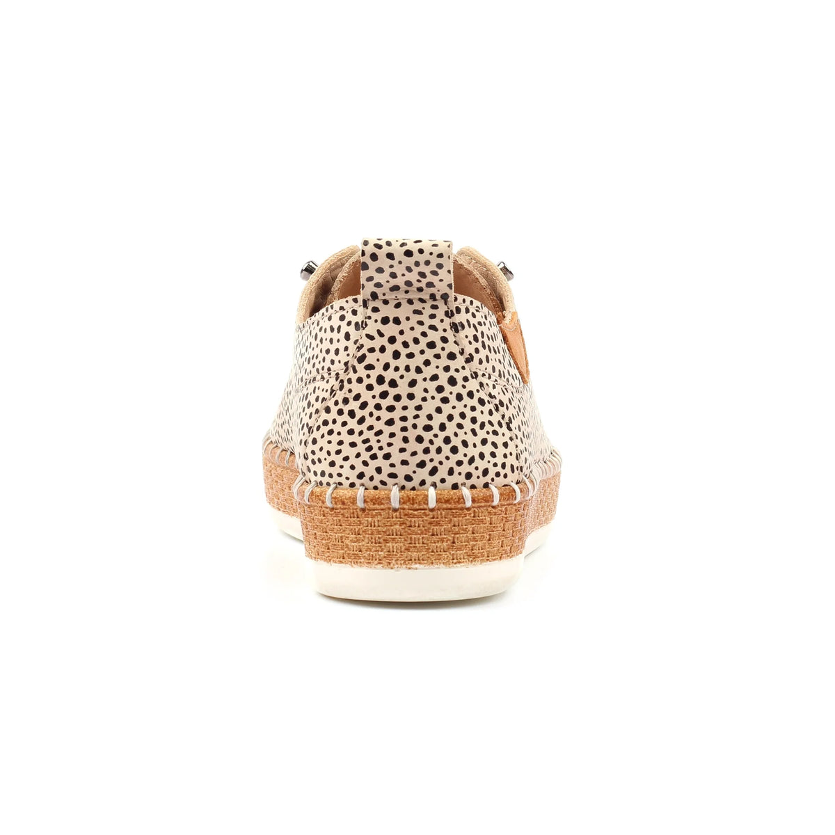 Lunar EVETTE ANIMAL SPOT LEATHER PLIMSOLL