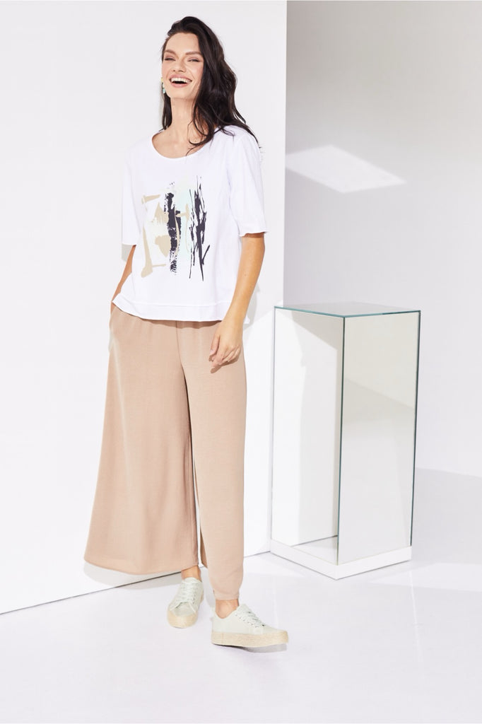 NAYA NAS24274 Elastic waist trouser