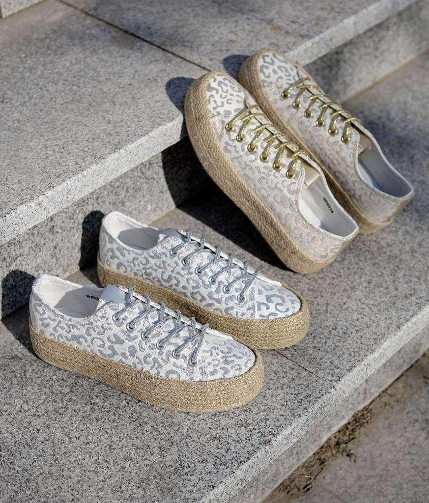Findlay Janet gold espadrille