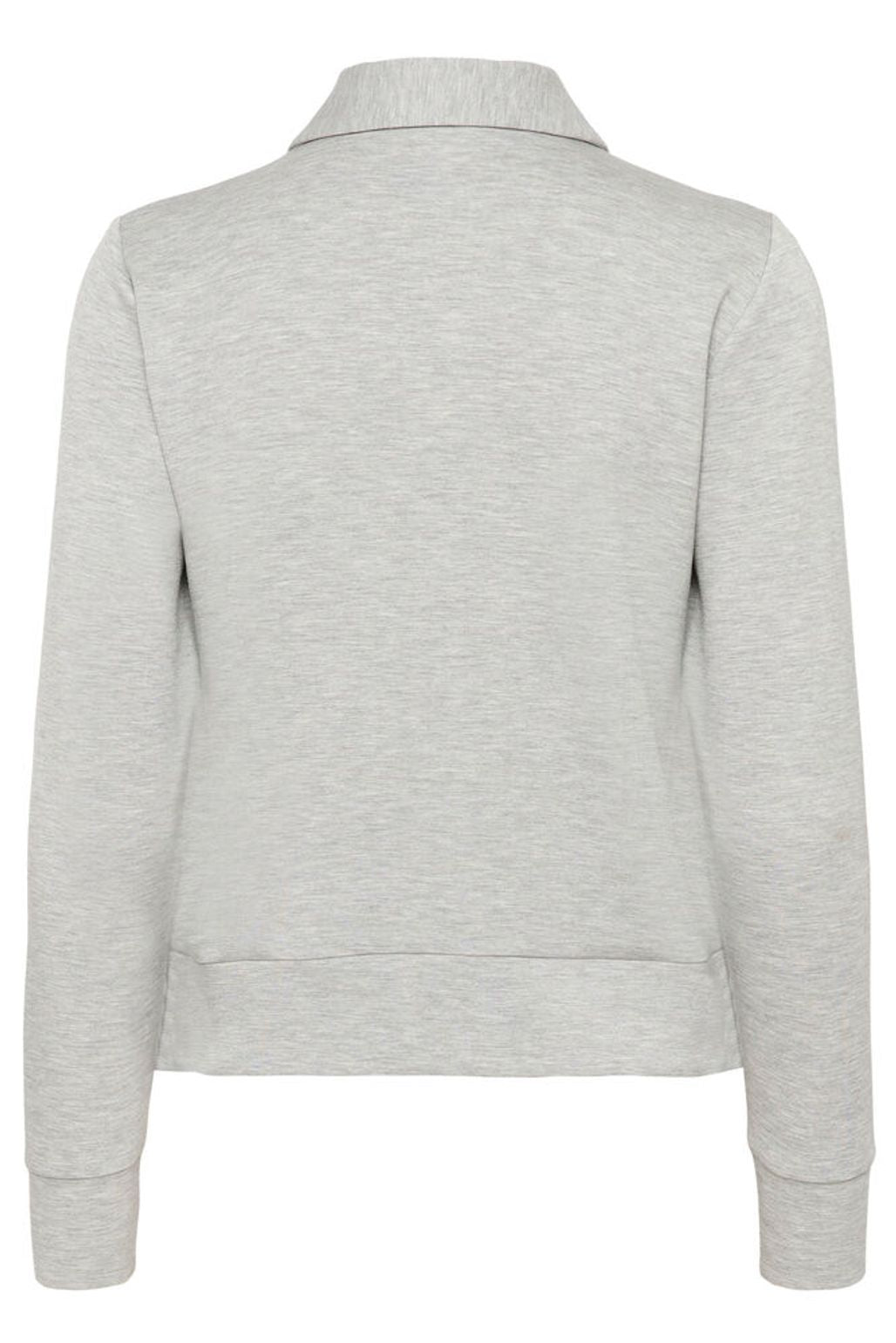Inwear BecaIW Melange Cardigan Granite