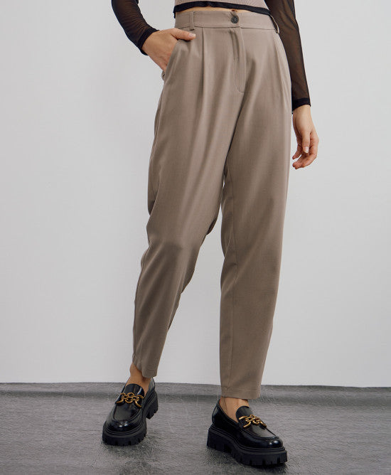 ACCESS FASHION Single button waistcoat with Pants with pleats