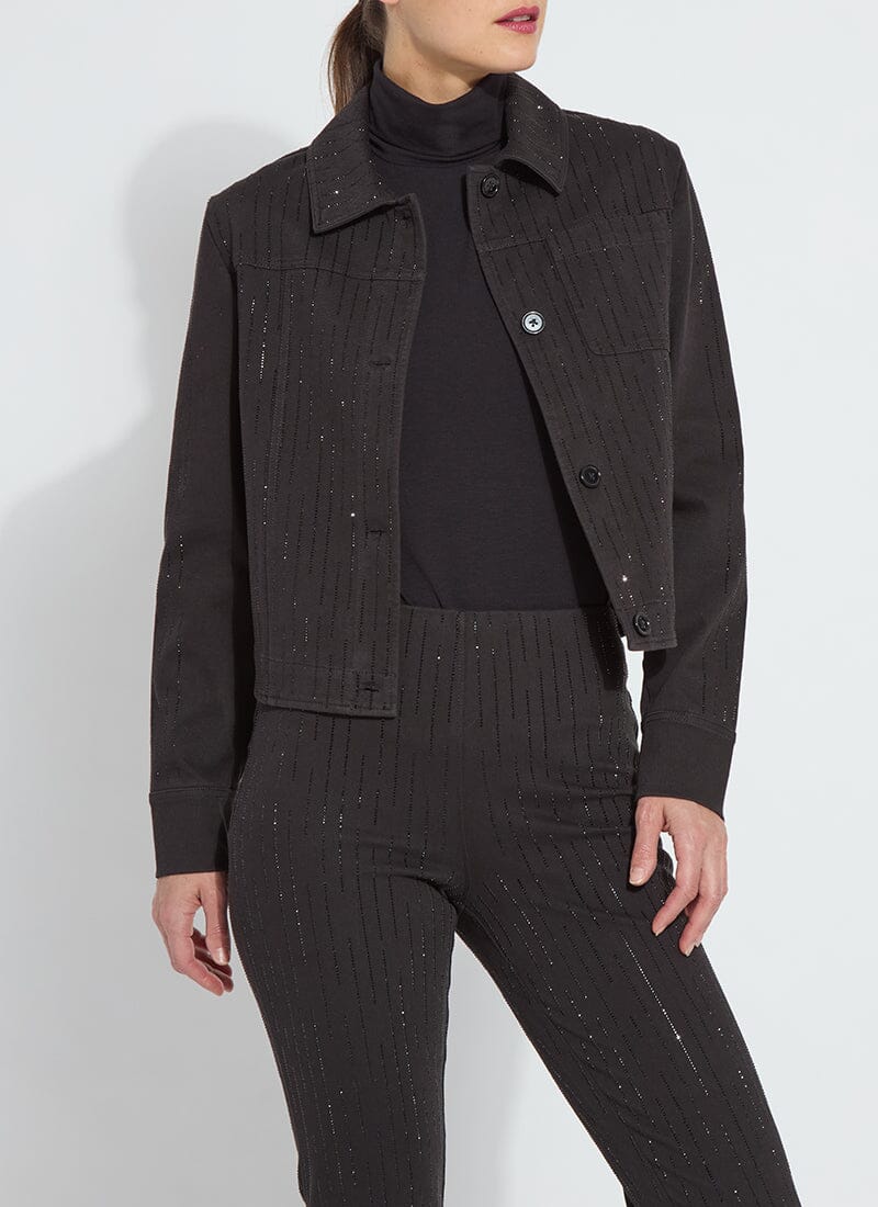 LYSSE Nala embellishment denim jacket
