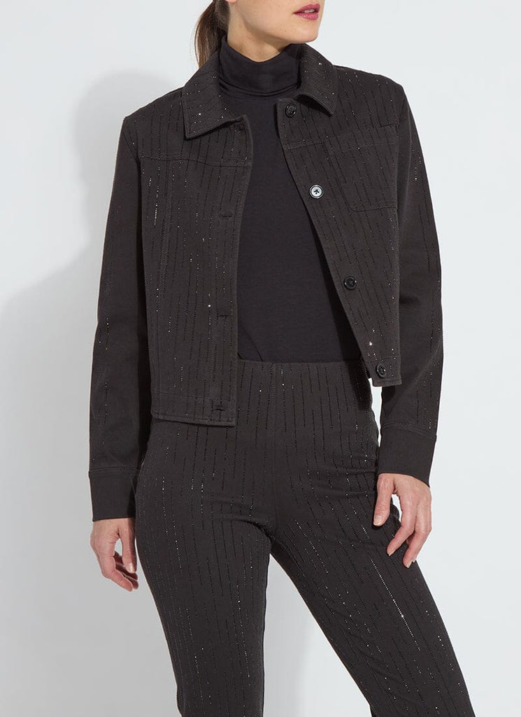 LYSSE Nala embellishment denim jacket