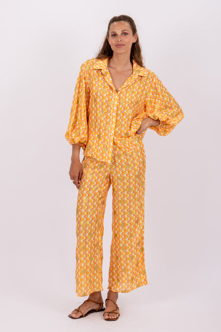 NAYA NAS24360 Jersey Top with Contrast Panel