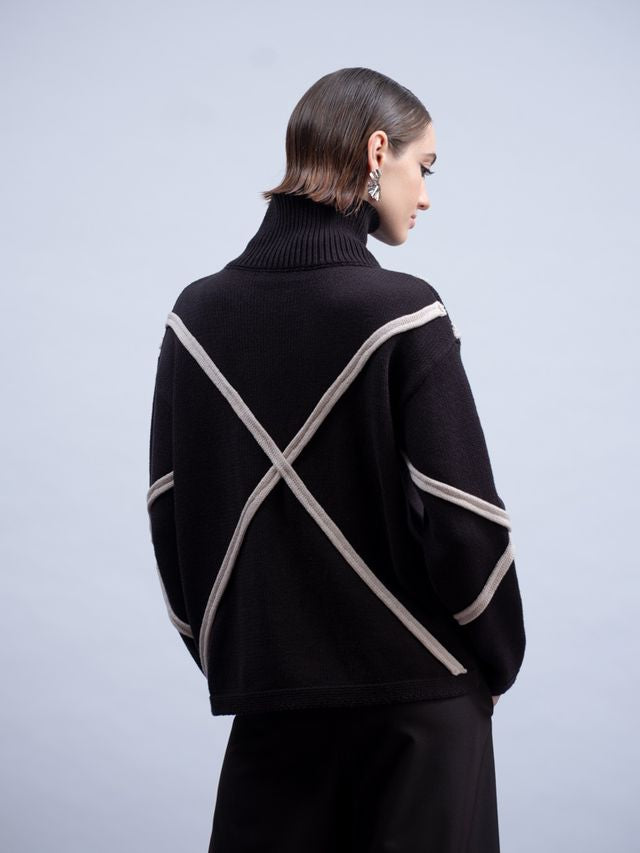 HAAKO Sweater H2032 black