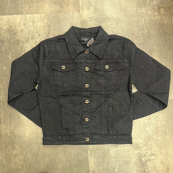 Revolve stretch denim navy jacket