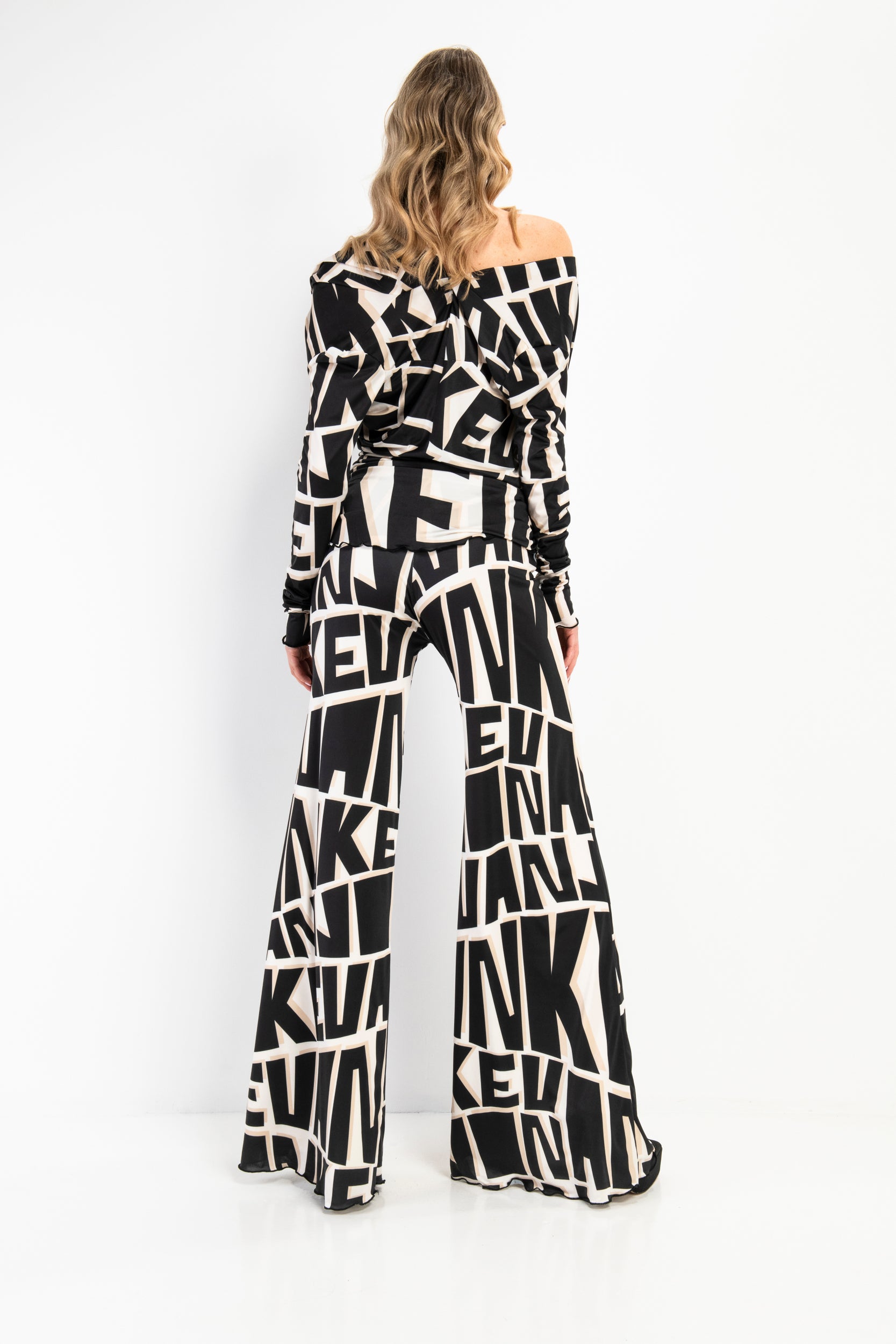 Kevan Jon COLIN Jumpsuit Blk/ivory