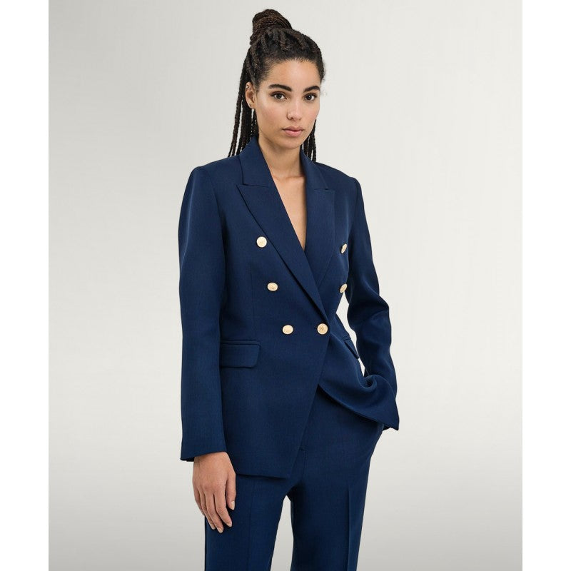 ACCESS FASHION Double breasted blazer with buttons