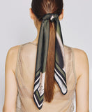 ACCESS FASHION Scarf with a floral print