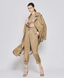 ACCESS FASHION Slouchy pants with turn-up hemlines