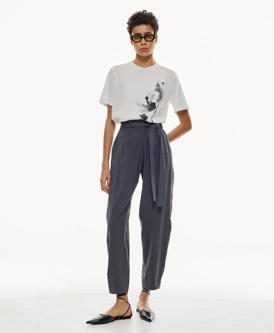 ACCESS FASHION Slouchy pants with elastic waistband