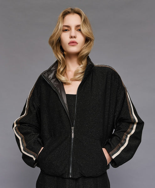 ACCESS FASHION Double face bomber