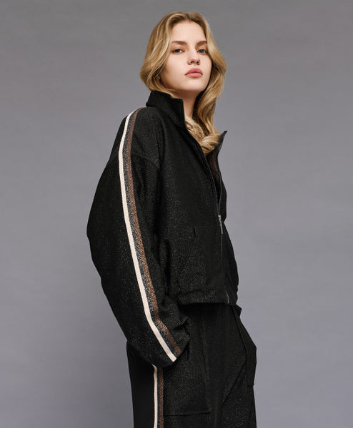 ACCESS FASHION Double face bomber