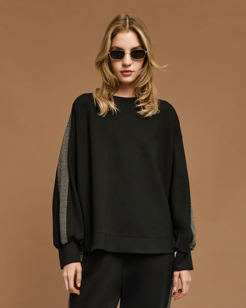 Access fashion 2222 Long sleeve blouse with sleeve details