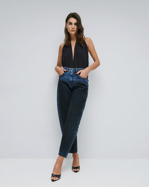Access fashion 8228 high waist denim pants
