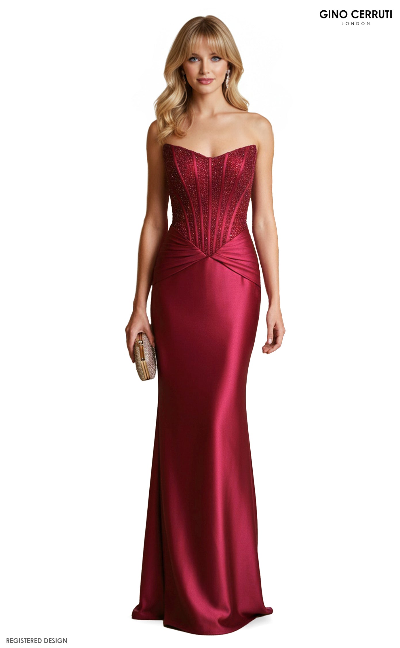 Gino Cerruit ISLA 6765L Dark Red