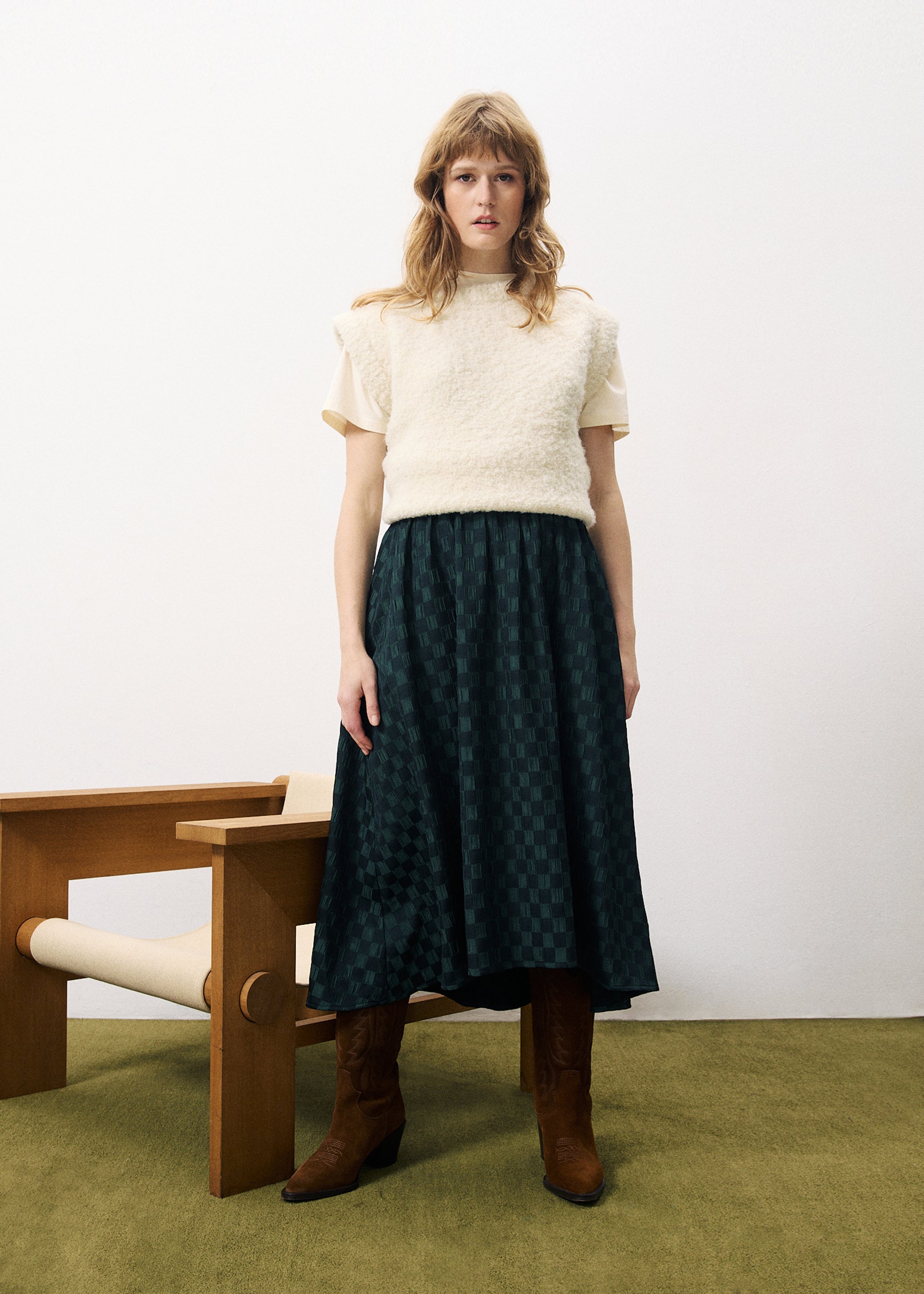 FRNCH Emanuelle long skirt