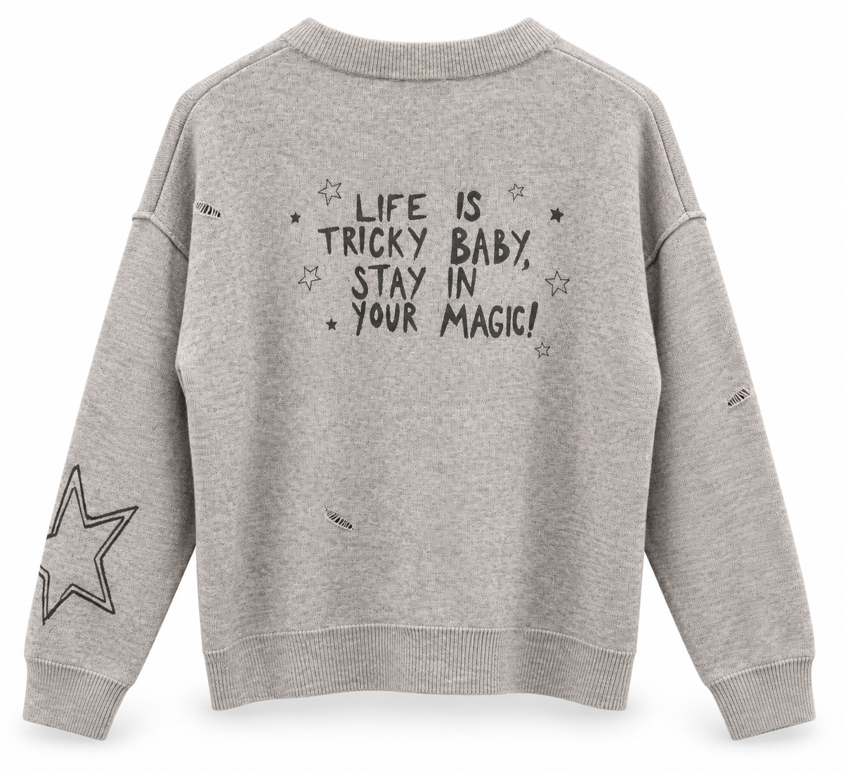 LCMT 623607 sweater with patches