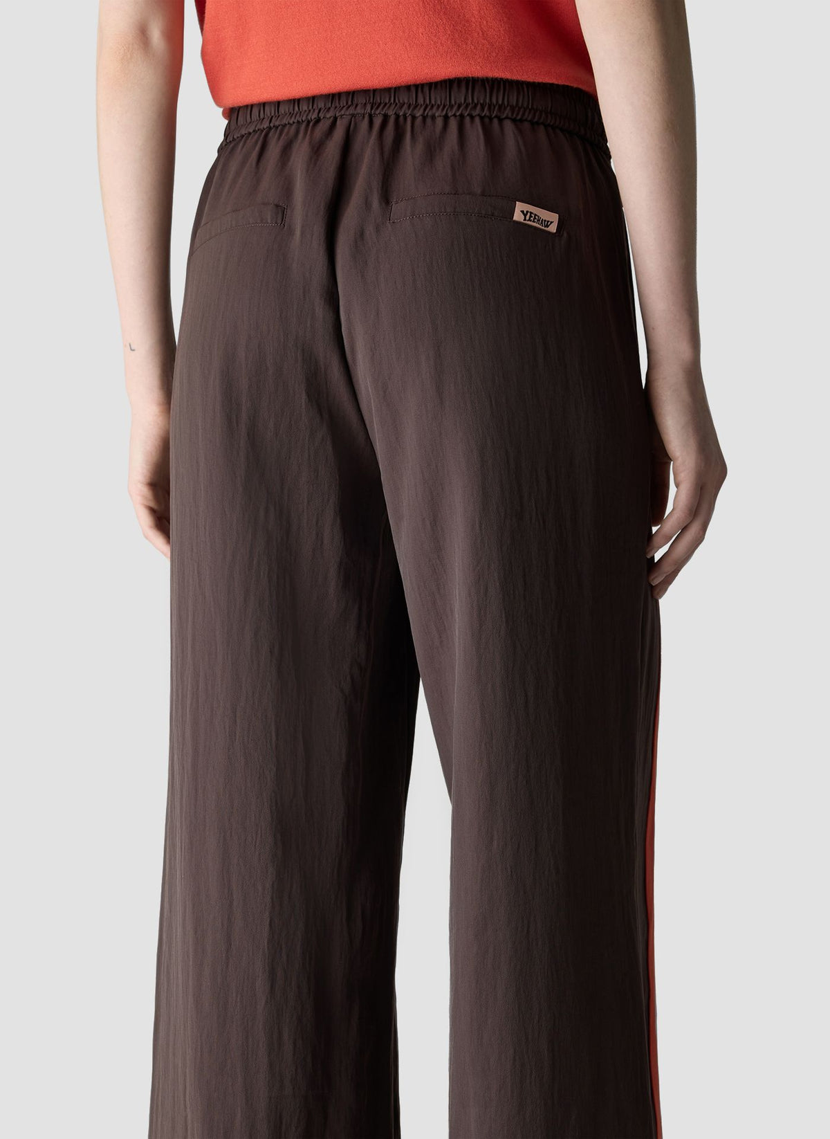 LCMT 621155 Wide trousers with side stripes