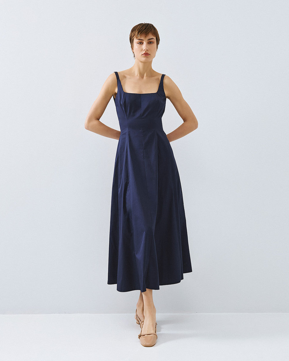 Access fashion 3402 dress NAVY