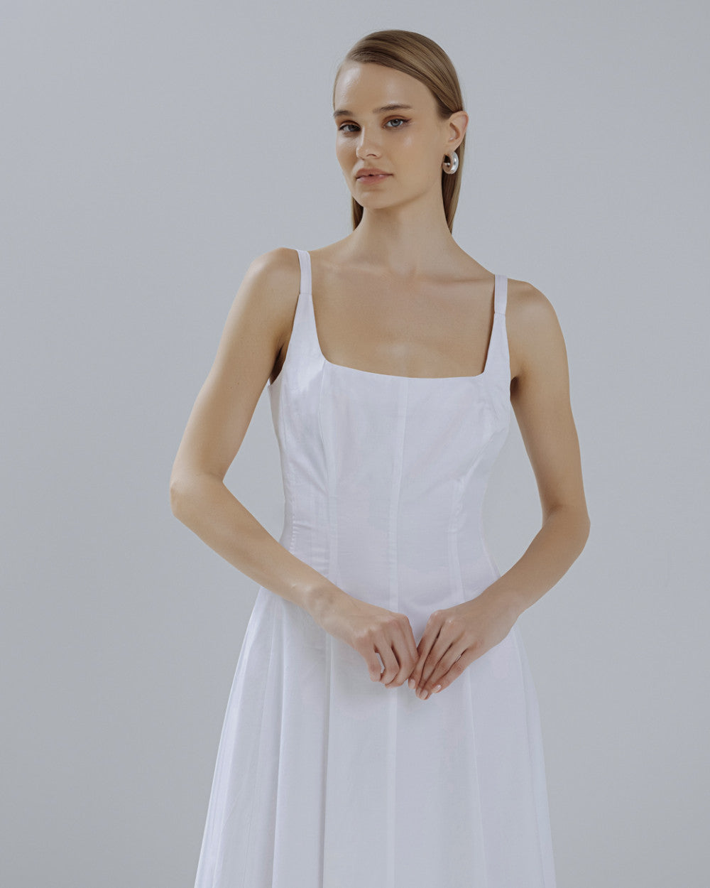 Access fashion 3402 dress WHITE