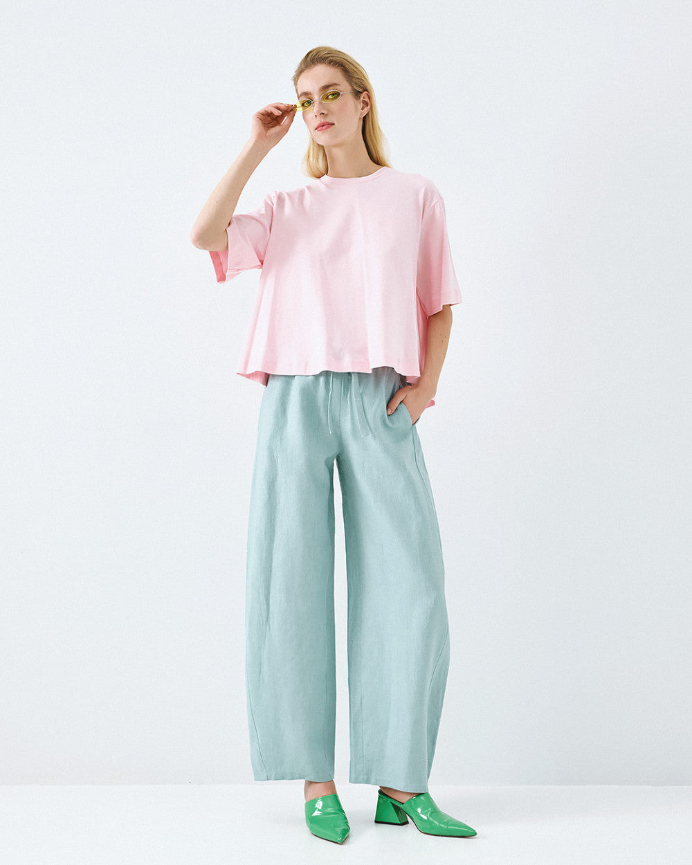 Access fashion 5004 Barrel trousers MINT