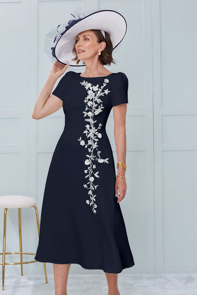 John Charles 66319 Crepe Dress