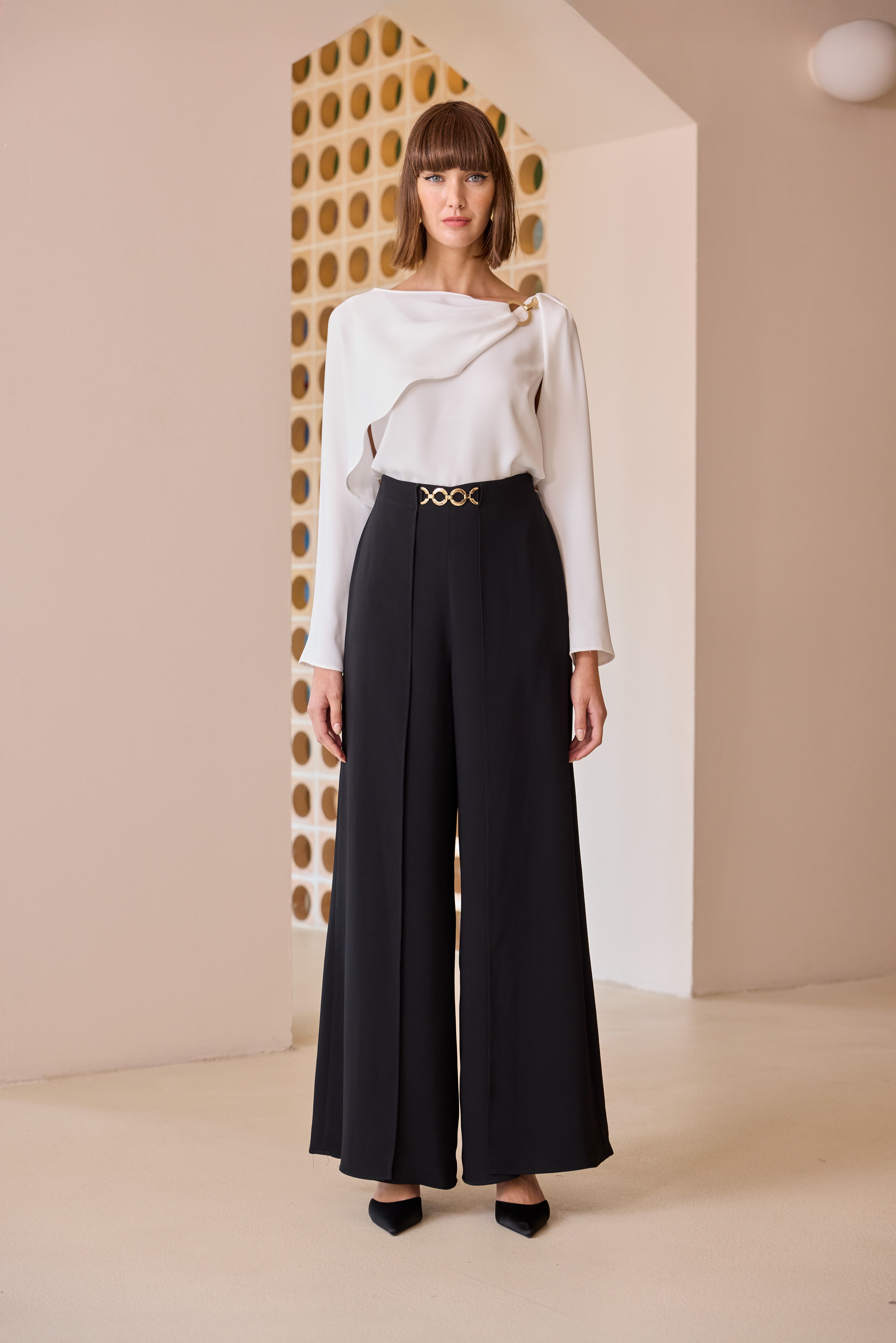 Carla Ruiz Blouse and Trouser set