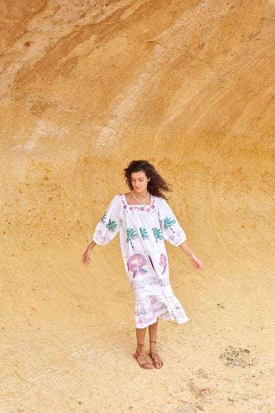 East Heritage Zarella embroidered  dress